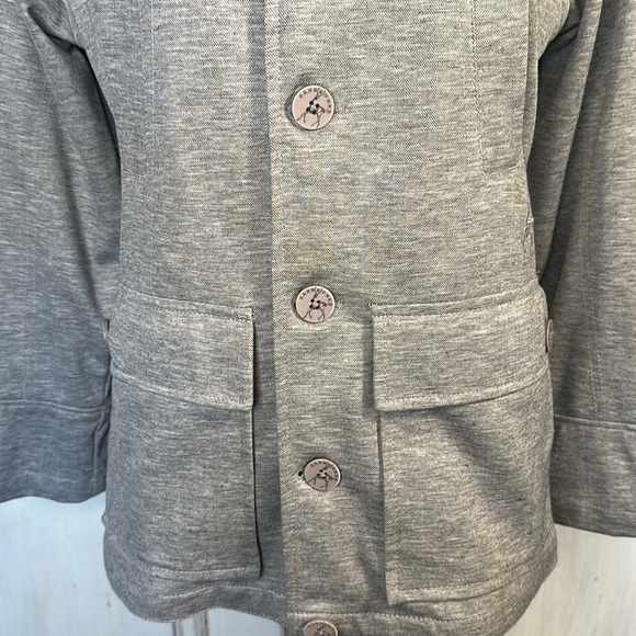 Men’s Kane & Unke Gray Light Knit Jacket Luxury Old Money GQ Statement Size S - Picture 6 of 16